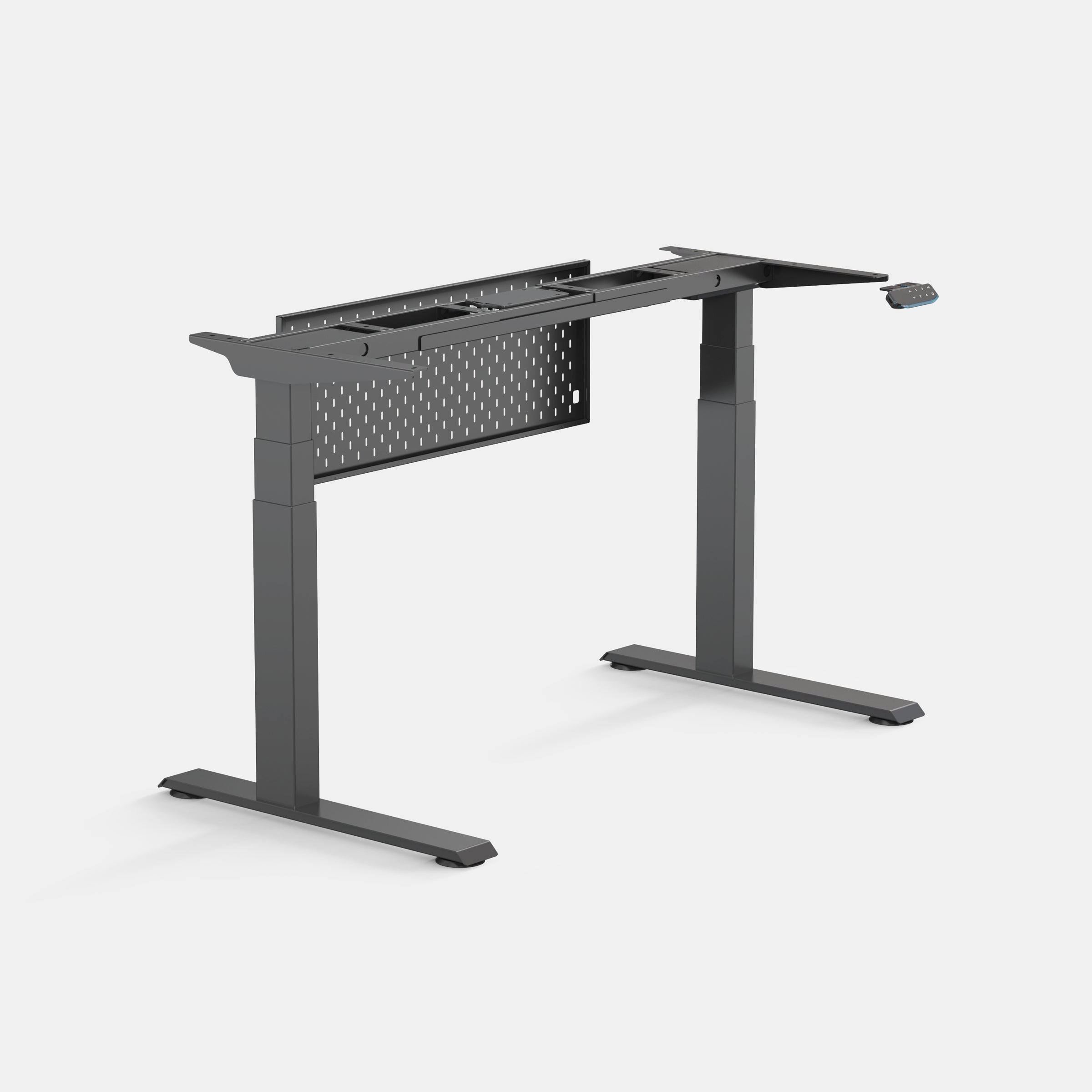 LiftSync Pro electric standing desk black desk frame