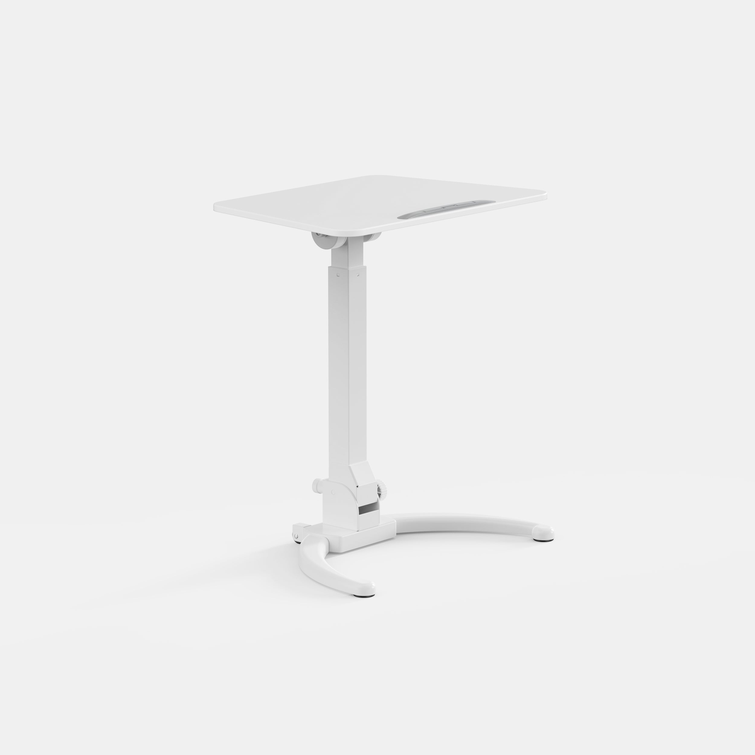 Pneumatic Standing Desk #color_white