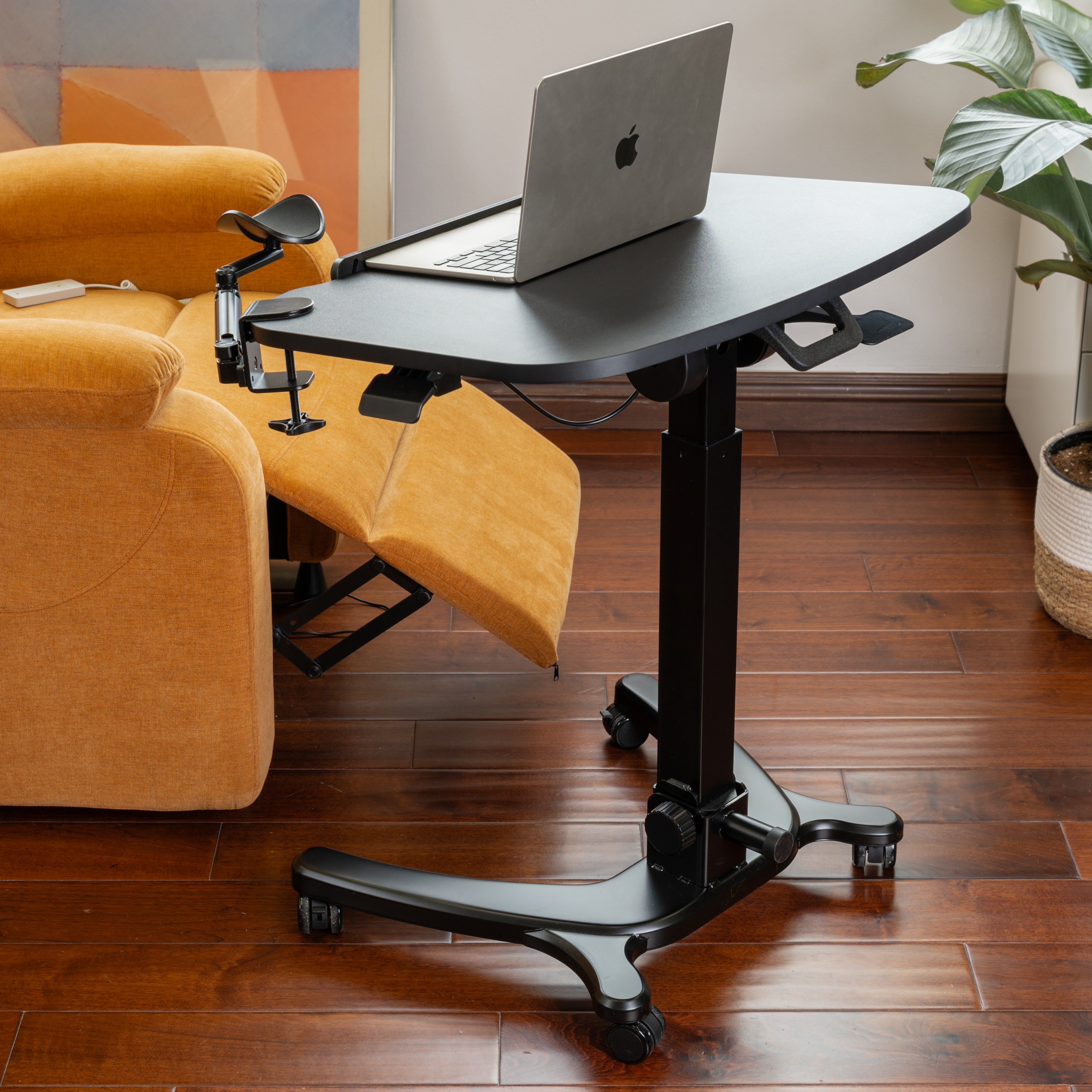 LiftSync FlexRoll Desk - Flexable, Foldable, Sit-Stand Mobile Desk