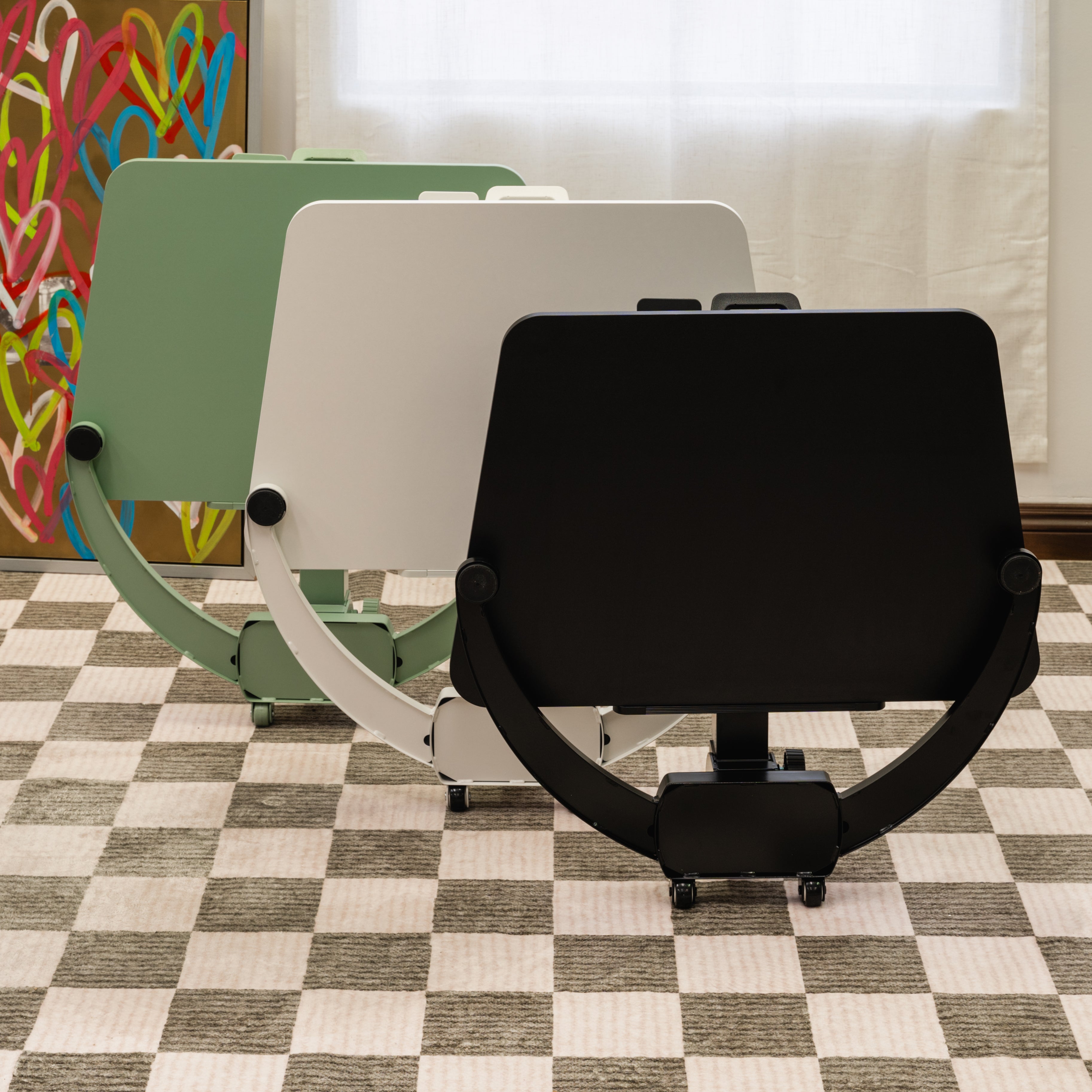 LiftSync Mobile Plus - Fully Assembled, Foldable, Sit-Stand Mobile