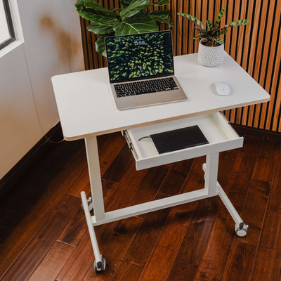LiftSync Mobile Desk with Drawer