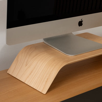 LiftSync Wood Monitor Stand